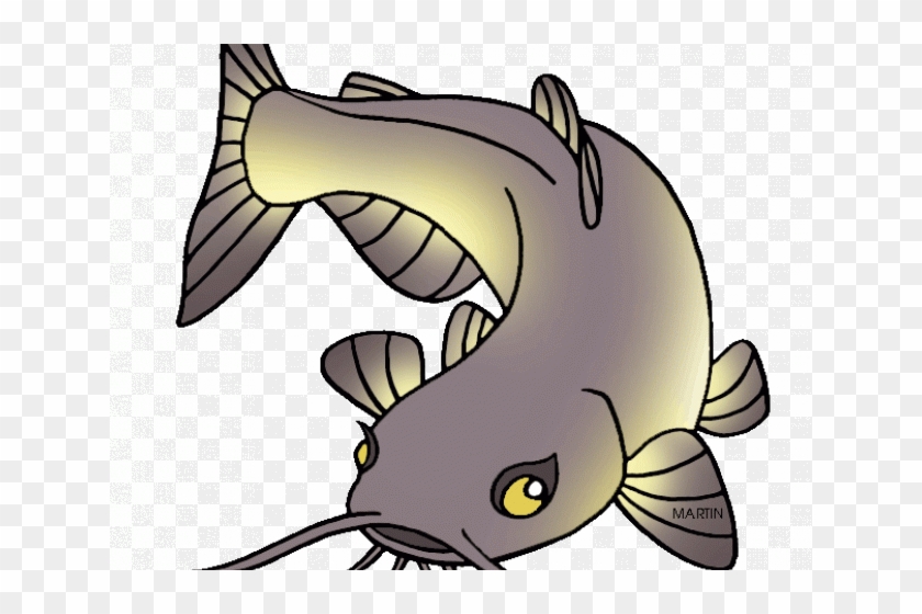 School Fish Cliparts Free Download Clip Art - Catfish Clip Art #1141194