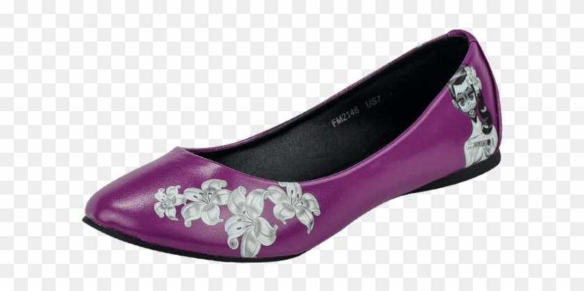 Flat Shoes Clipart Lady Sandal - Flat Shoes Png #1141201