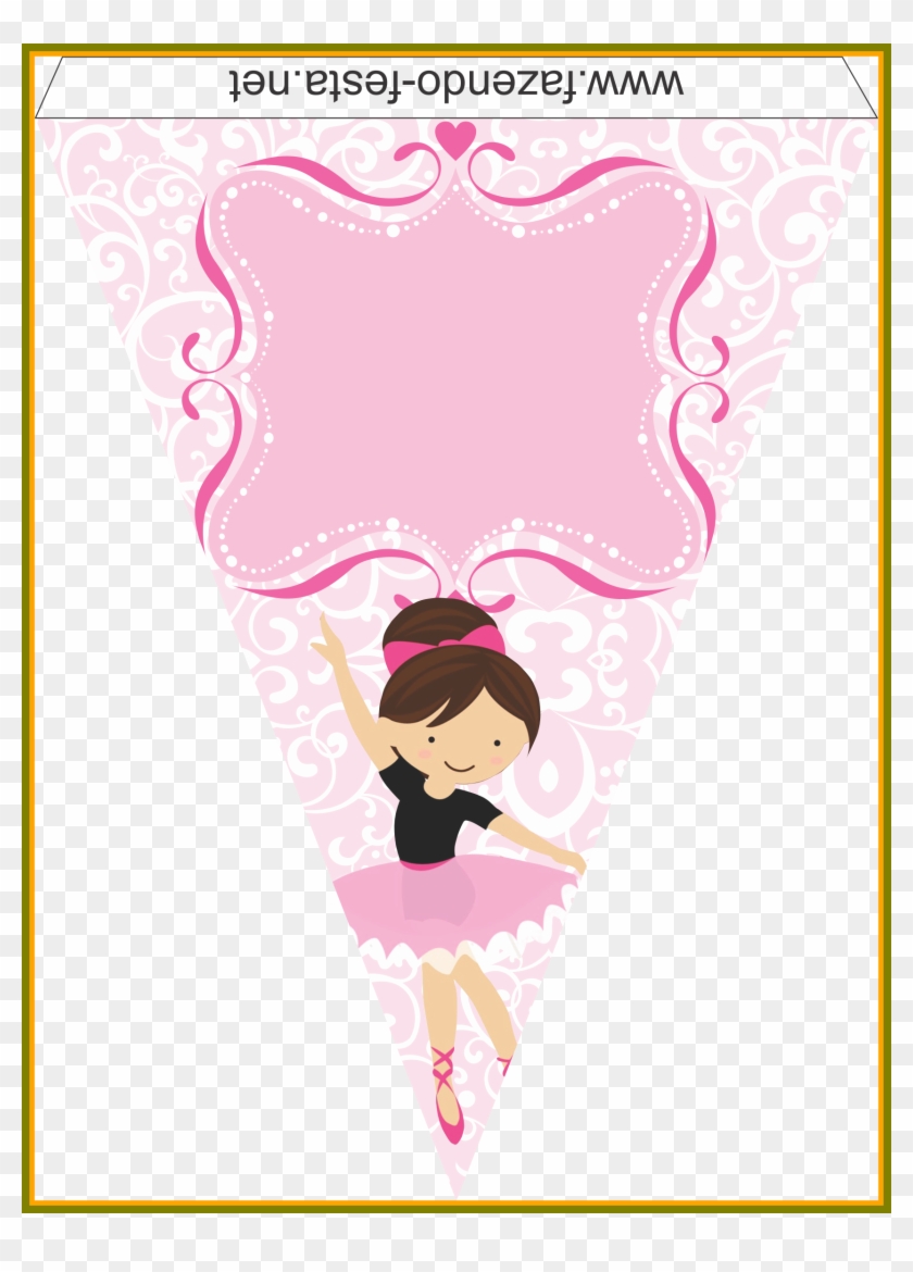 Unbelievable Bailarina Festa Convite Pesquisa Decoracion - Dance Recital Clipart #1141212