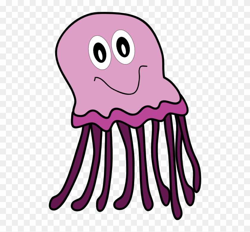 Cute Jellyfish Clipart - Clip Art #1141233