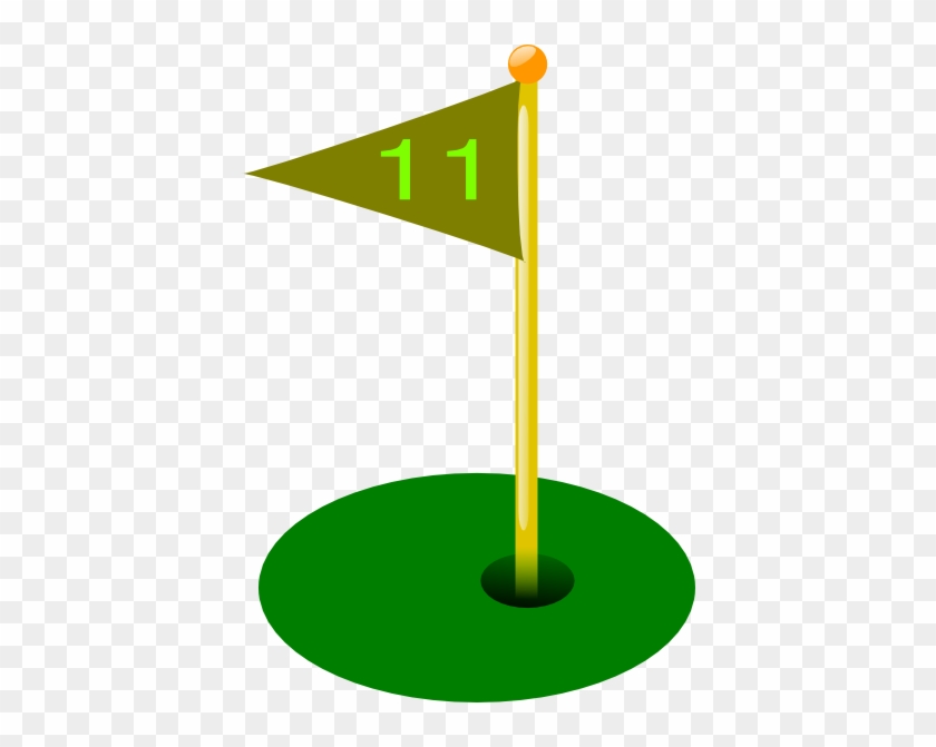 Golf Flag Hole 3 #1141308