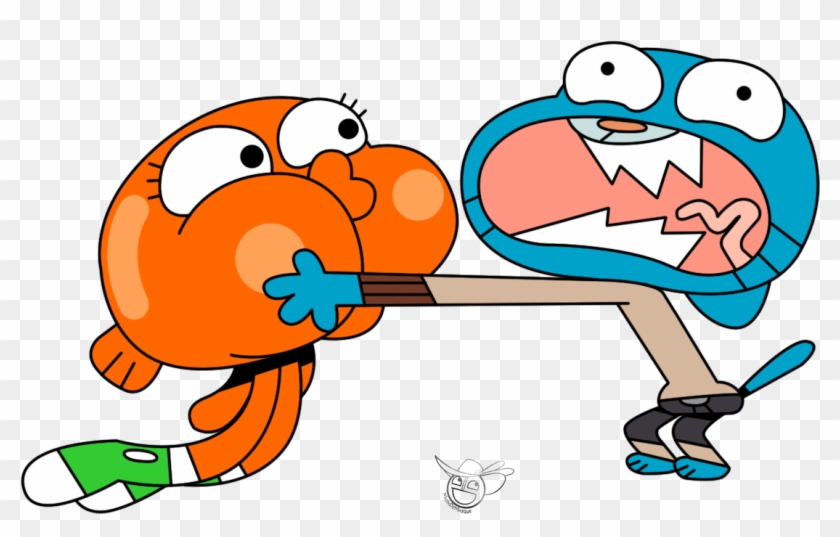Darwin And Gumball Drawings Free Transparent Png Clipart Images - gumball darwin crazy scientist roblox