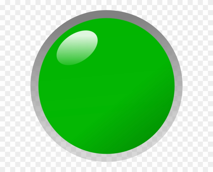Green Led Clip Art At Clker - Green Led Clipart #1141347
