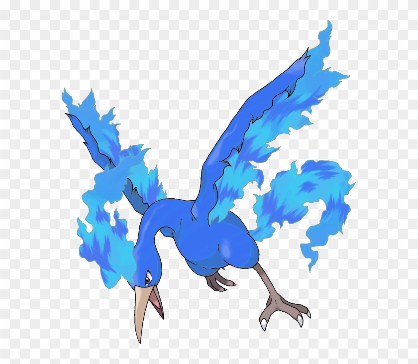 Blue Moltres By Kostyurik - Moltres With Blue Flames #1141419