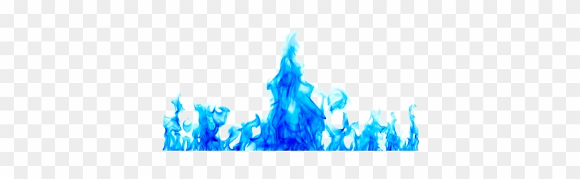 Blue Fire Transparent #1141456