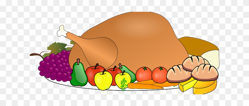 Eat A Wide Variety Of Foods For A Healthy Diet - Thanksgiving Clip Art Free #1141637