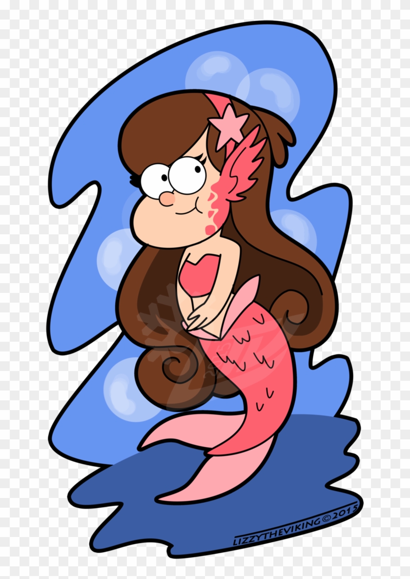 Mermabel Cute Mermaid By Auveiss - Digital Art #1141649