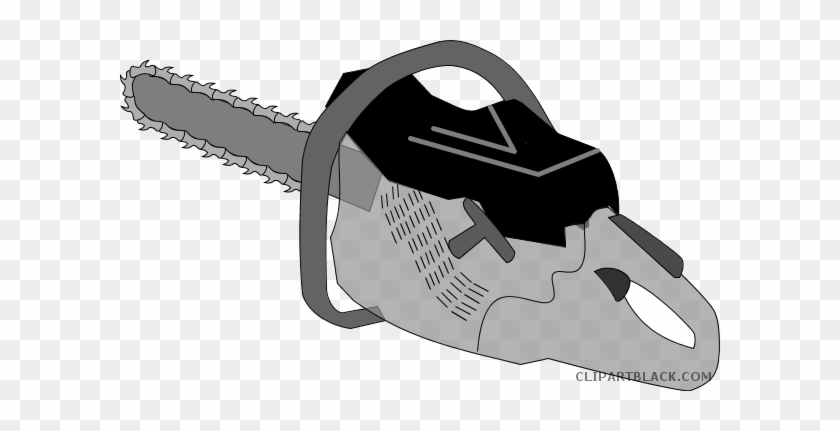 Saw Tools Free Black White Clipart Images Clipartblack - Chainsaw Clip Art #1141731
