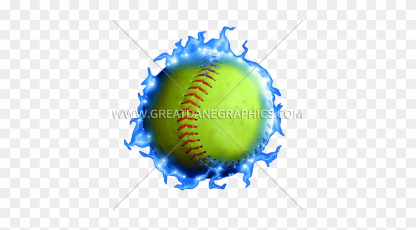 Lightning Softball - Clip Art #1141737