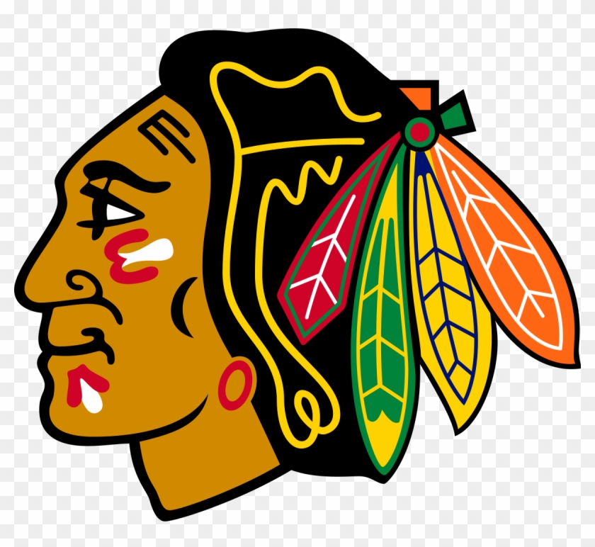 Blackhawks Head Logo 2 By Amanda - Chicago Blackhawks Logo #1141743