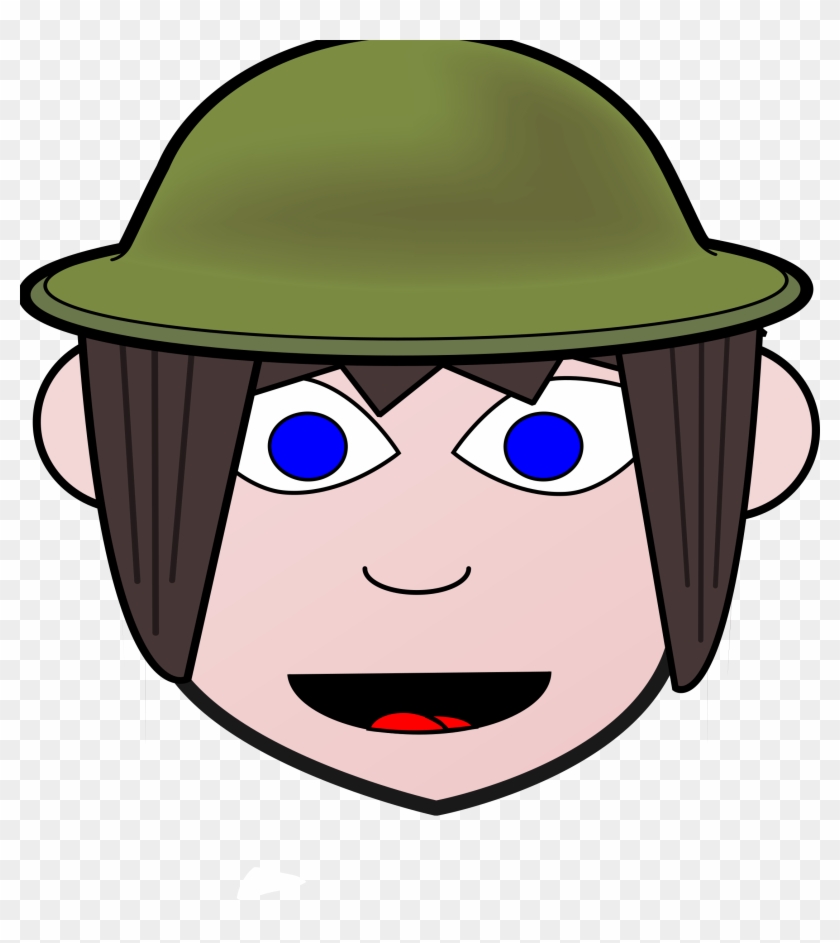 Big Image - Soldier Head Png #1141769