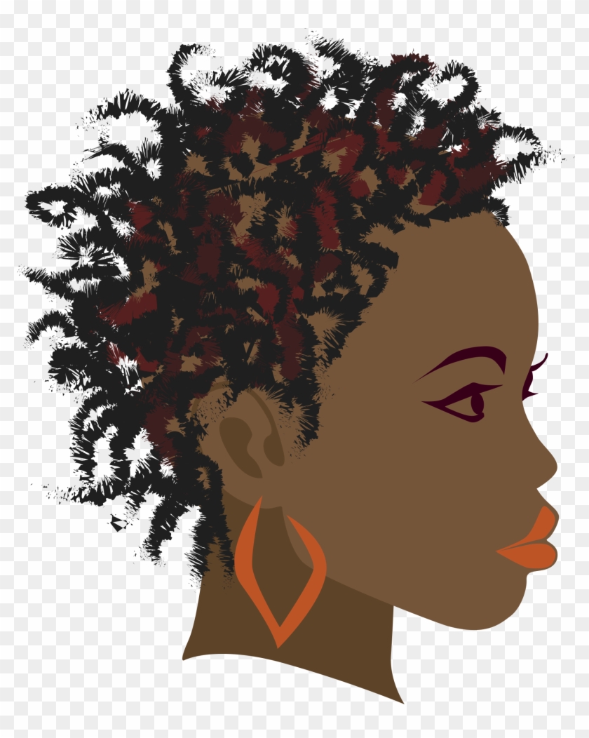 Big Image - African Girl Icon Png #1141811
