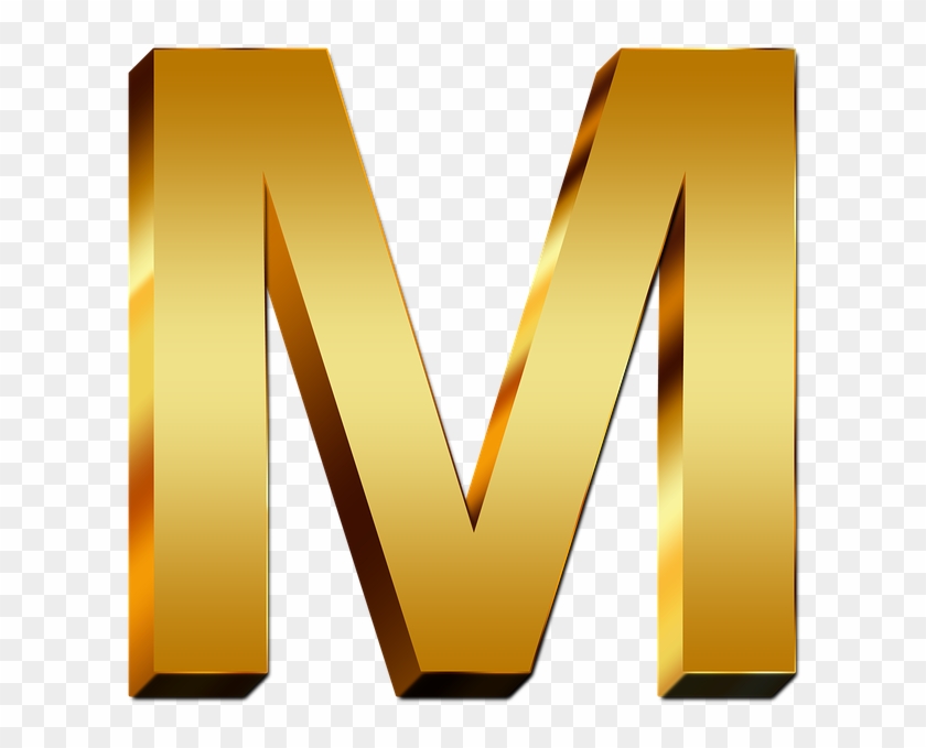 Letter Gold Png #1141828