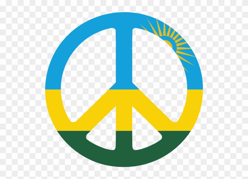 Net » Clip Art » Rwanda Peace Symbol Flag Cnd Logo - Rwanda Clipart #1141891