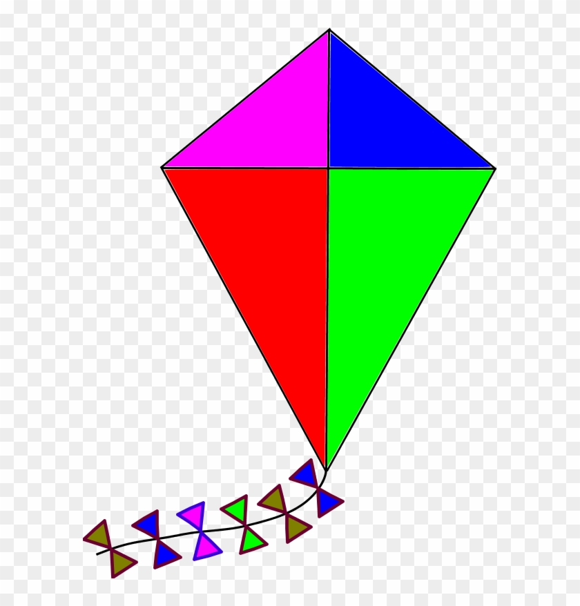 Kite Clipart - Triangle #1141957