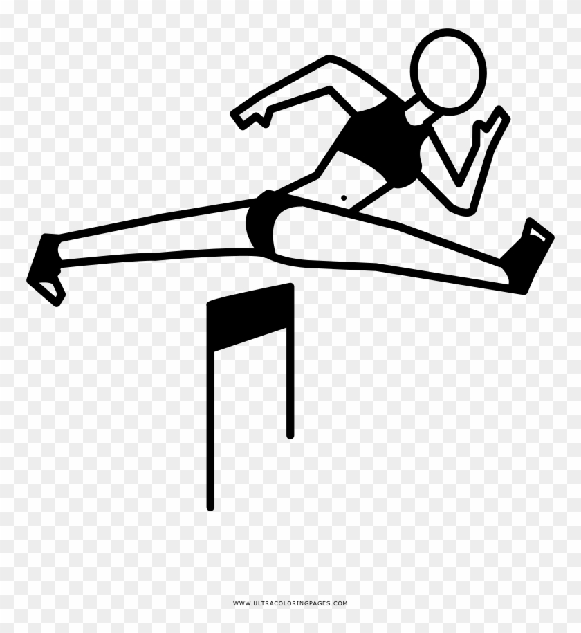 Hurdle Coloring Page - Drawing #1141970