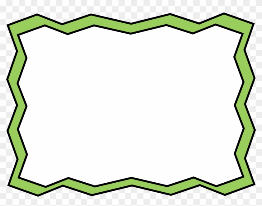 Green Frame Clipart Clipart Kid Green Frame Clipart - Green Facecam Border Png #1142003