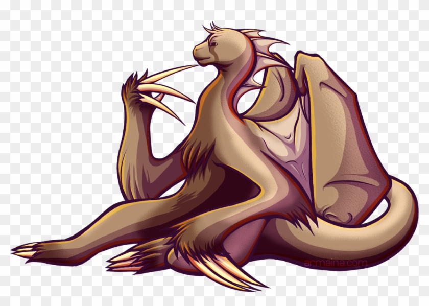Sloth Dragon By Armaina - Sloth #1142029