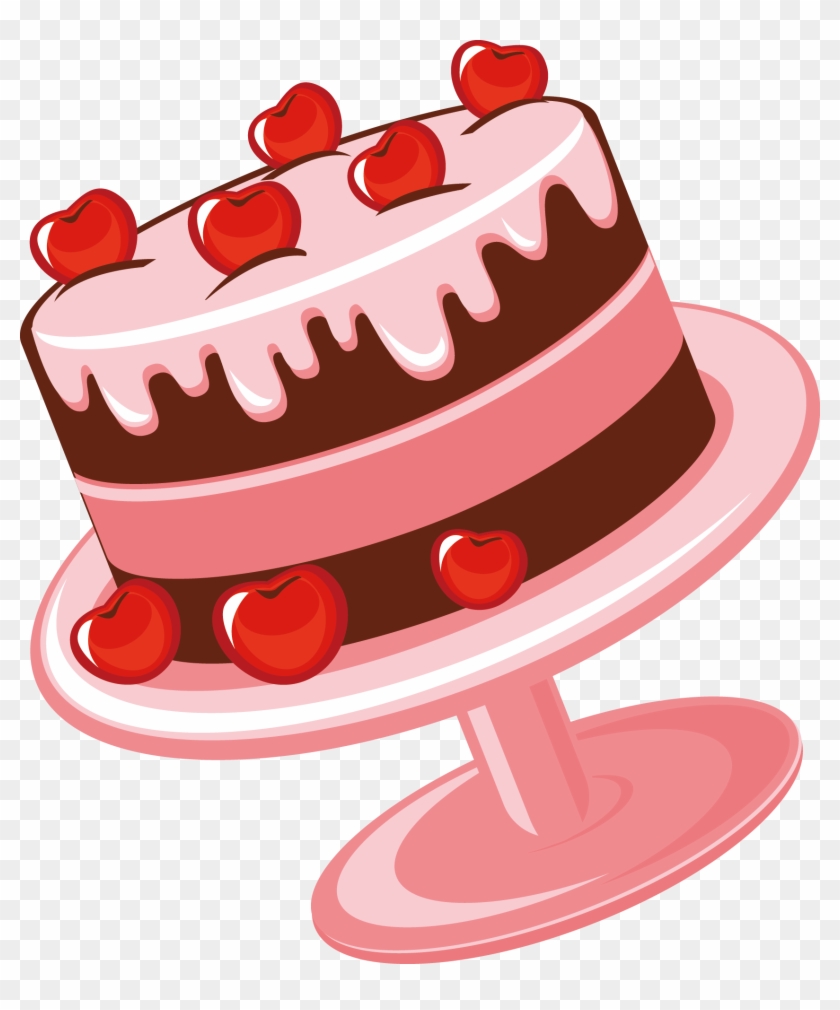 Cupcake Birthday Cake Pound Cake Bakery Cake Vector - Imagenes De Feliz Cumpleaños Tia Alicia #1142121