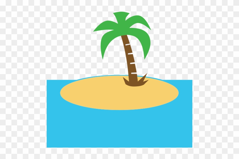 Emoji Clipart Palm Tree - 🏝 Emoji #1142372