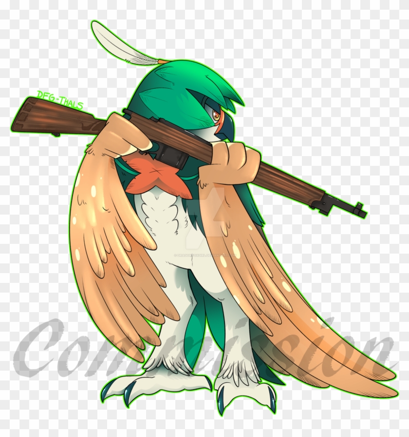 Decidueye By Dragonfoxgirl Pokemon Commission - Pokemon Decidueye #1142413