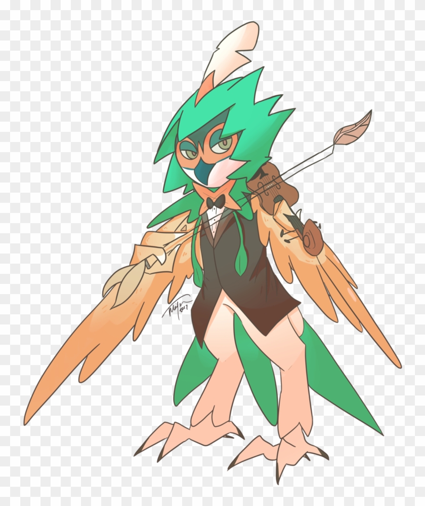 Violinist Decidueye - Violin #1142420