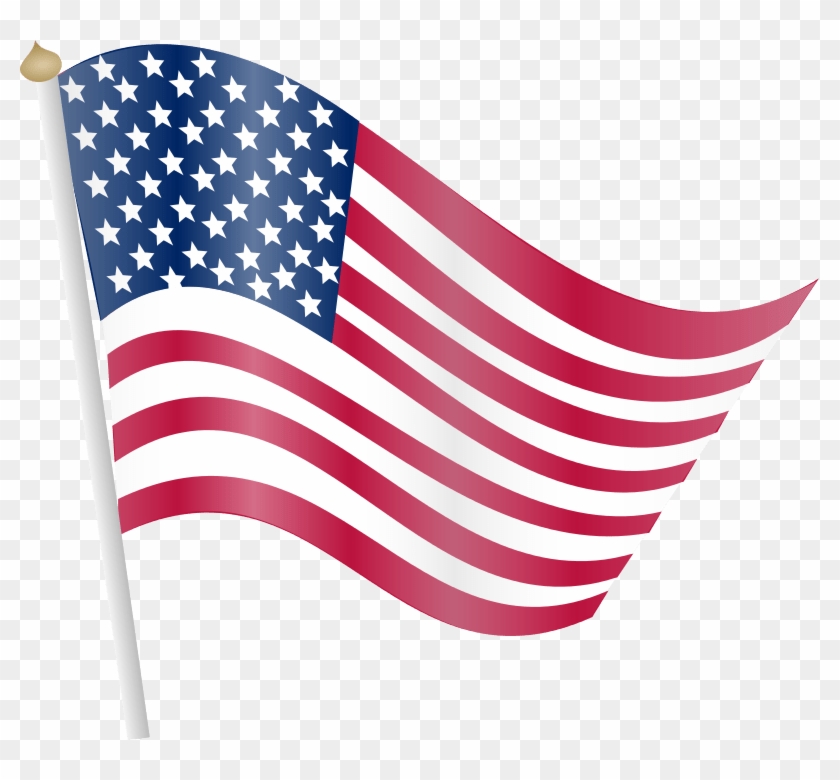 Animated American Flag Clipart 4 By Tommy - American Flag Clip Art Transparent #1142440