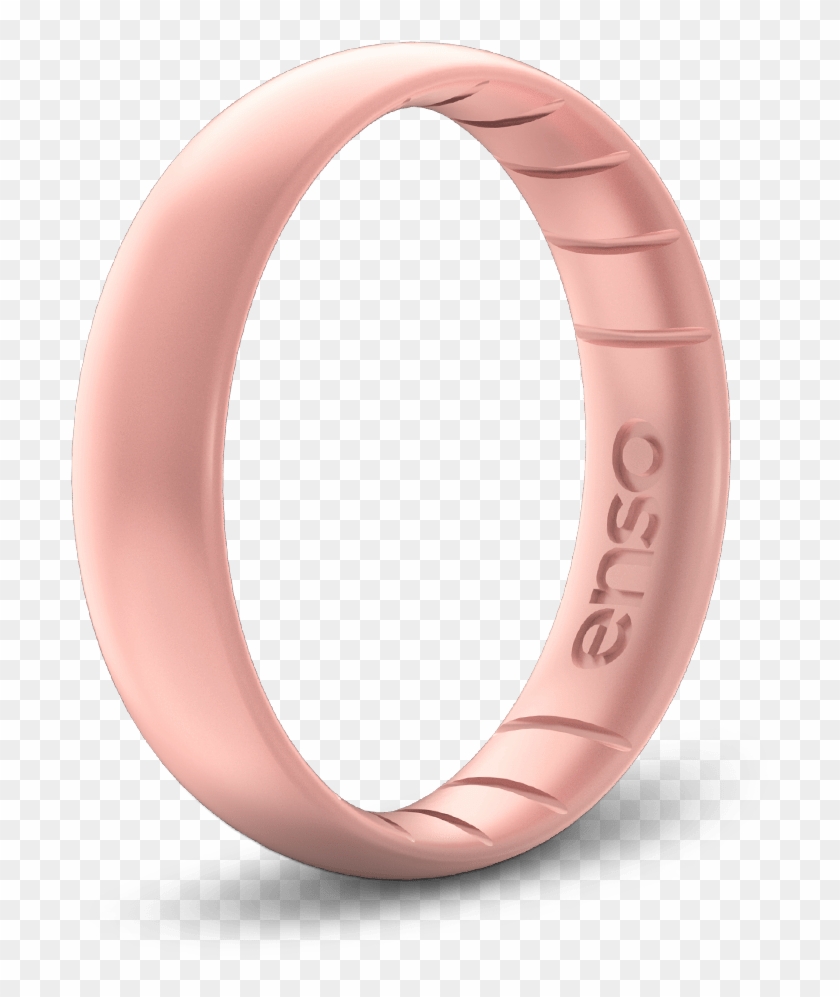 Thin Elements Silicone Ring - Thin Elements Silicone Ring - Silver - Size 5 | Enso #1142476