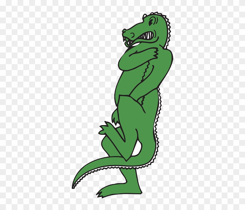 Cartoon, Privacy, Humor, Alligator, Covering, Modesty - Jacare Engracado #1142506