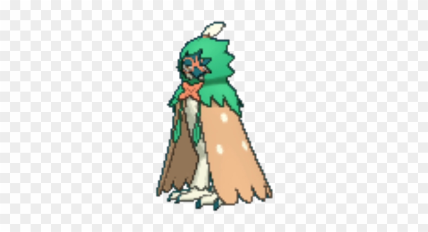 Decidueye [pokémon] - Pokemon Decidueye Sprite Gif #1142512