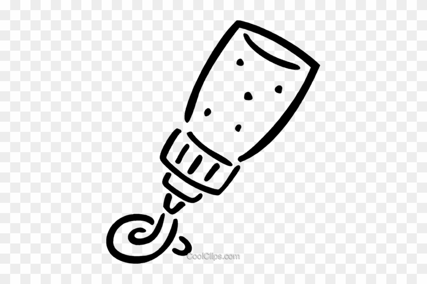 Bottle Of Glue Royalty Free Vector Clip Art Illustration - Kleben Clipart #1142571