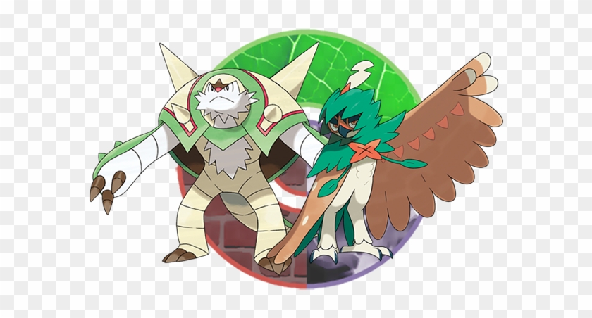 Pokemon Tag Team Chesnaught Decidueye Emperor-uncarnate - Chesnaught Decidueye #1142599