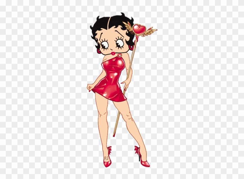 Valentine Betty Boop - Betty Boop - Kiss - Poster (16 X 20) ... #1142623