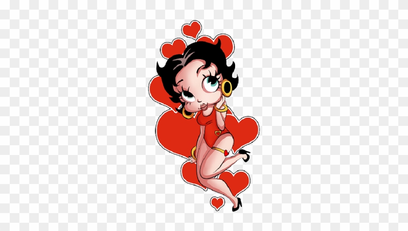 Art Clip Baby Betty Boop - Betty Boop Image Valentine #1142654