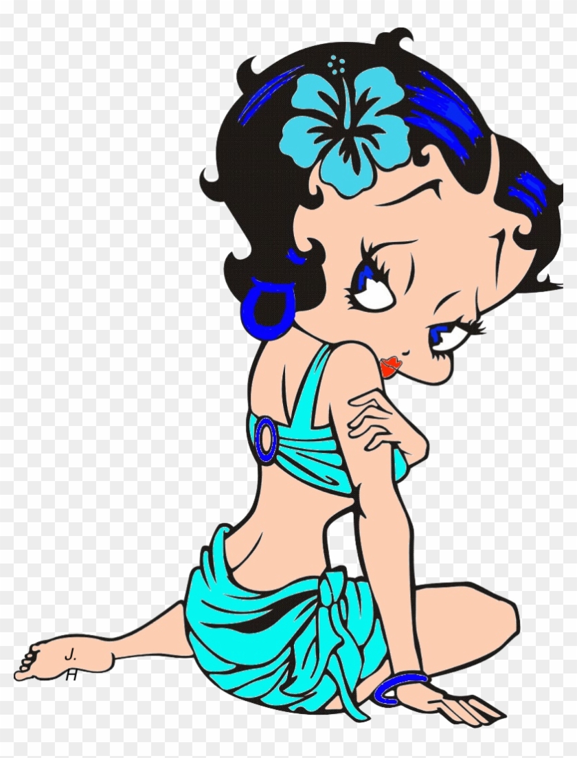 Betty Boop Clipart Hd - Betty Boop Coloring Pages #1142670