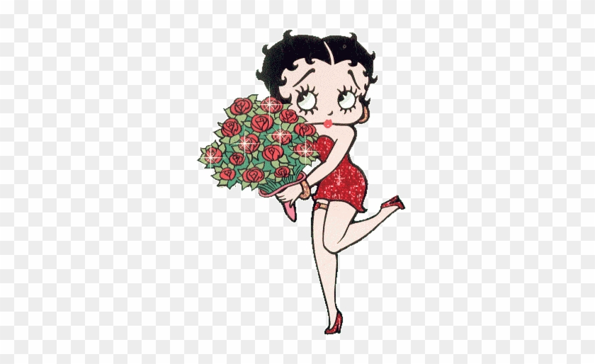 Betty Boop Glitter Graphics For Myspace, Hi5, - Betty Boop Gif Animate #1142674