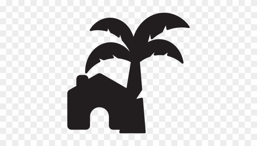 Beach House Vector - Beach House Icon Png #1142704