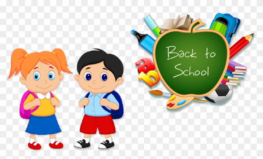 Buy School Books Online - Cartoon School Kids #1142734