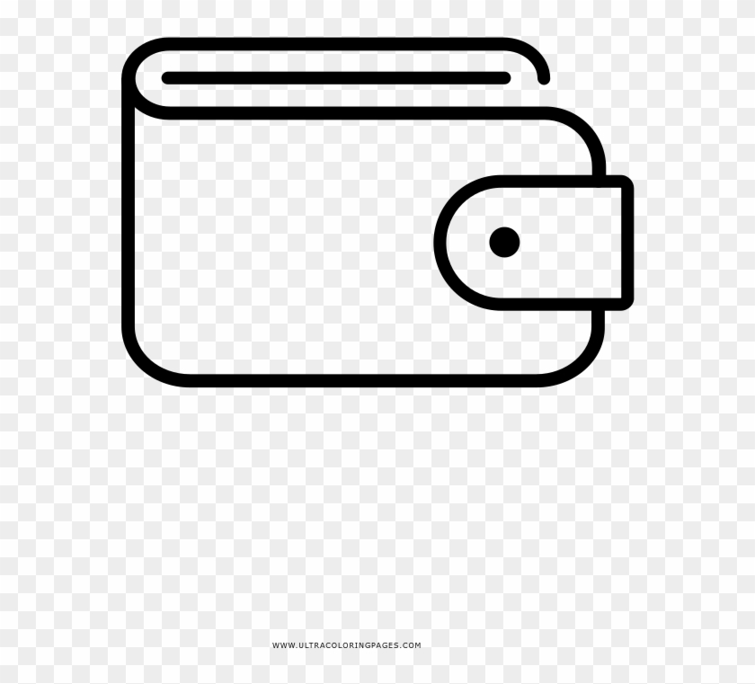 Wallet Coloring Page - Carteira De Dinheiropara Colorir #1142934