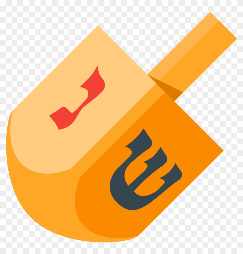 Dreidel Hanukkah Clip Art - Dreidel Png #1143047