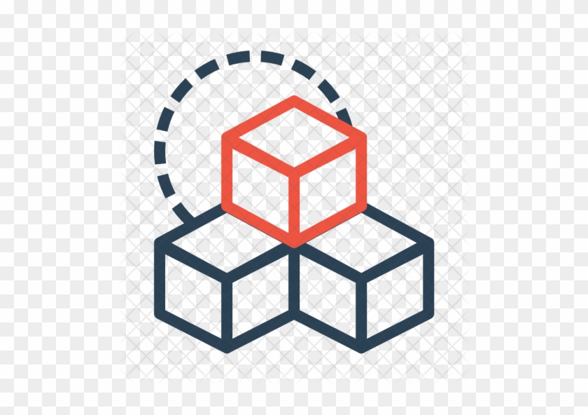 Three, Box, Boxes, Cube, Cubic, Rubik, Design, Inspiration - Cubes Icon #1143079