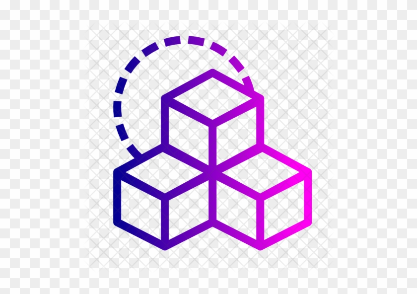Three, Box, Boxes, Cube, Cubic, Rubik, Design, Inspiration - Cubes Icon #1143105
