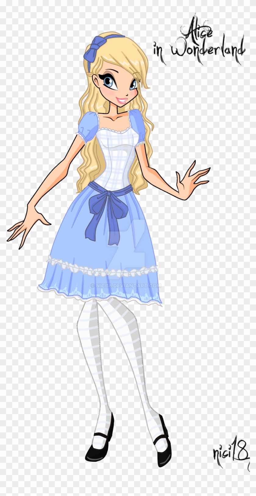 Alice In Wonderland By Nici18 Alice In Wonderland By - Cartoon #1143152