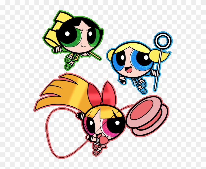 Puffed Ppgz Colored By Thiago082 On Deviantart - Powerpuff Girls Z #1143166