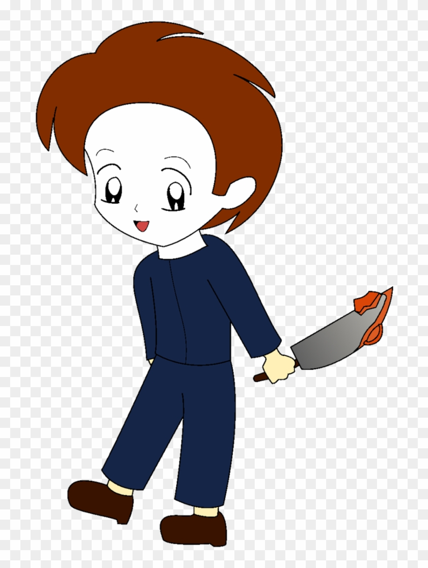 Chibi Michael Myers By Chicktristen94 On Deviantart - Transparent Fan Art Micheal Myers #1143277