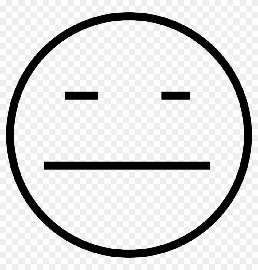 Sad Face Pictures Free - Serious Icon #1143336