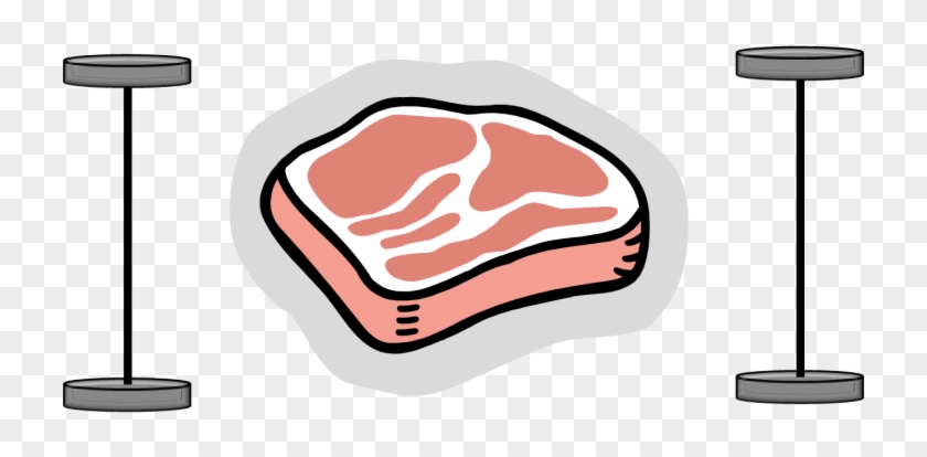 Pork Chop Cartoon - Meat #1143423