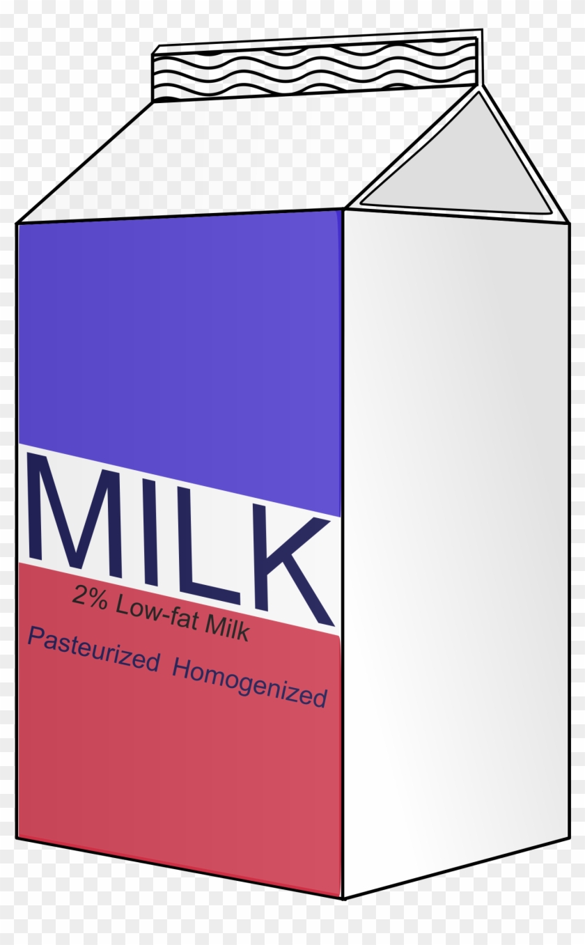Milk Carton Clipart Transparent - Carton Clipart #1143434