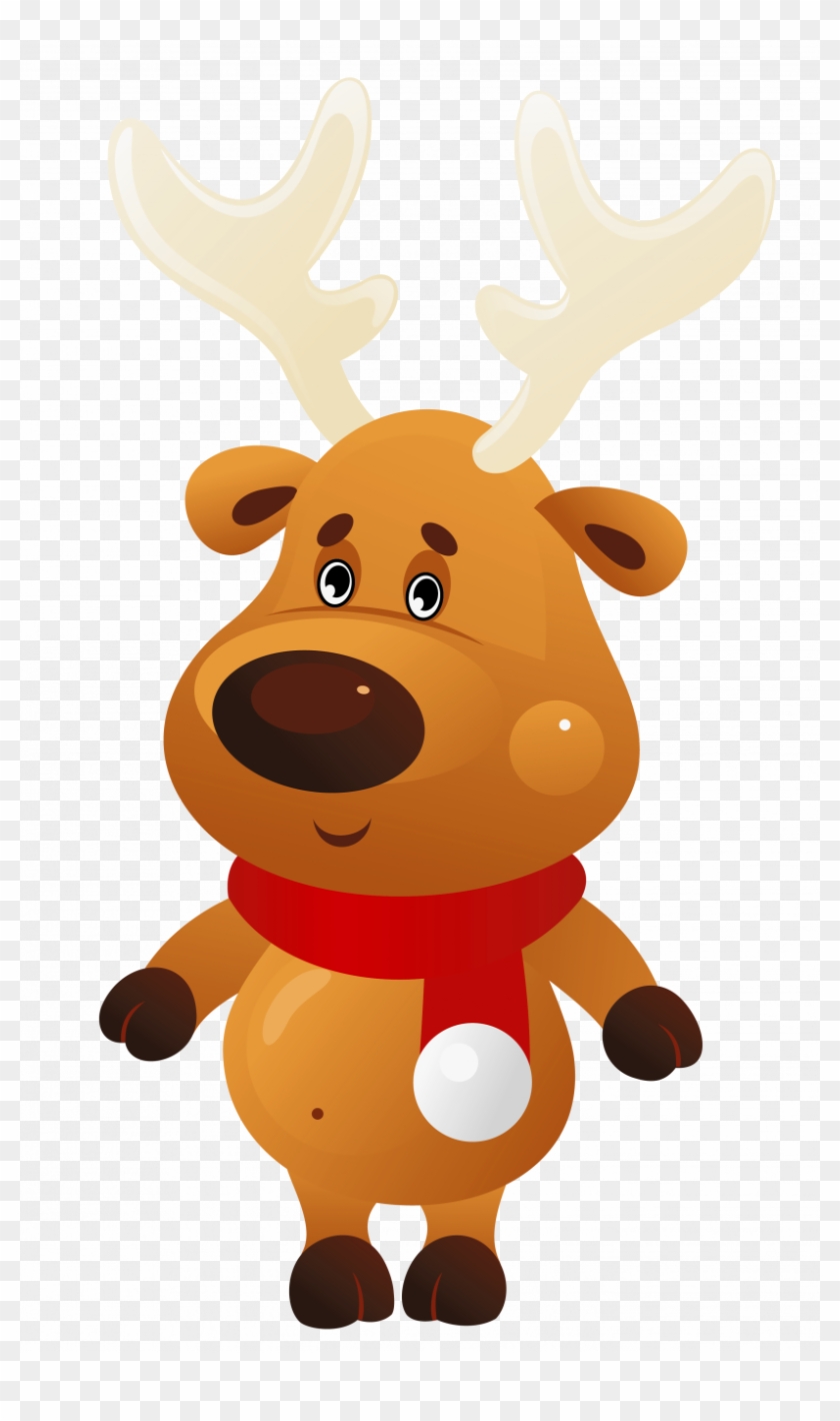 Christmas Reindeer Clipart Png #1143606