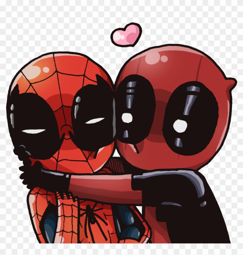 I-explore Ang Polyvore Outfits At Higit Pa - Cartoon Deadpool And Spiderman #1143631